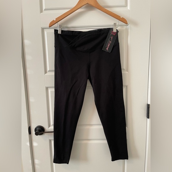 🎄Betsey Johnson High-Rise V-Waist 7/8 Legging | L - Picture 5 of 10